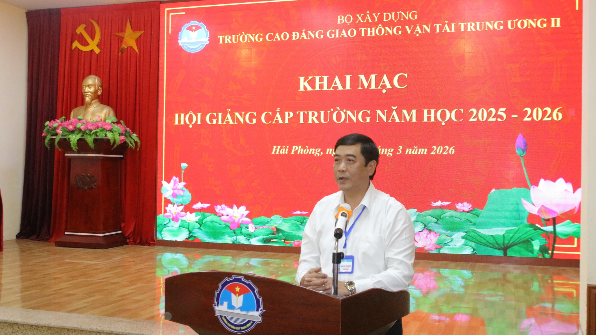 KHAI MẠC HỘI GIẢNG CẤP TRƯỜNG NĂM HỌC 2025-2026